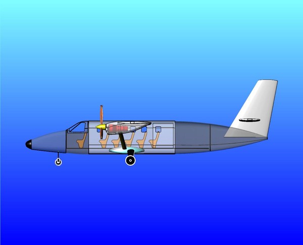 3ds max dehavilland dhc-6 turboprop - Twin Otter(Rev).sat or .dwg or .3dm by RodgerSaintJohn